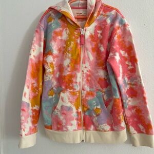 Cat & Jack girls sherbet zip up hoodie!